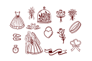 Wedding Vintage, an Illustration by HunEyy (Thumbnail 3 of 9)