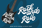 Rocka & Billy, a Script Font by YdhraStudio (Thumbnail 9 of 15)