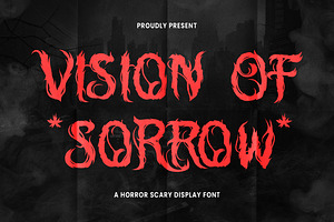 Vision Of Sorrow
