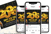 New Year Flyer, a Flyer Template by AfzaalGraphics (Thumbnail 2 of 2)
