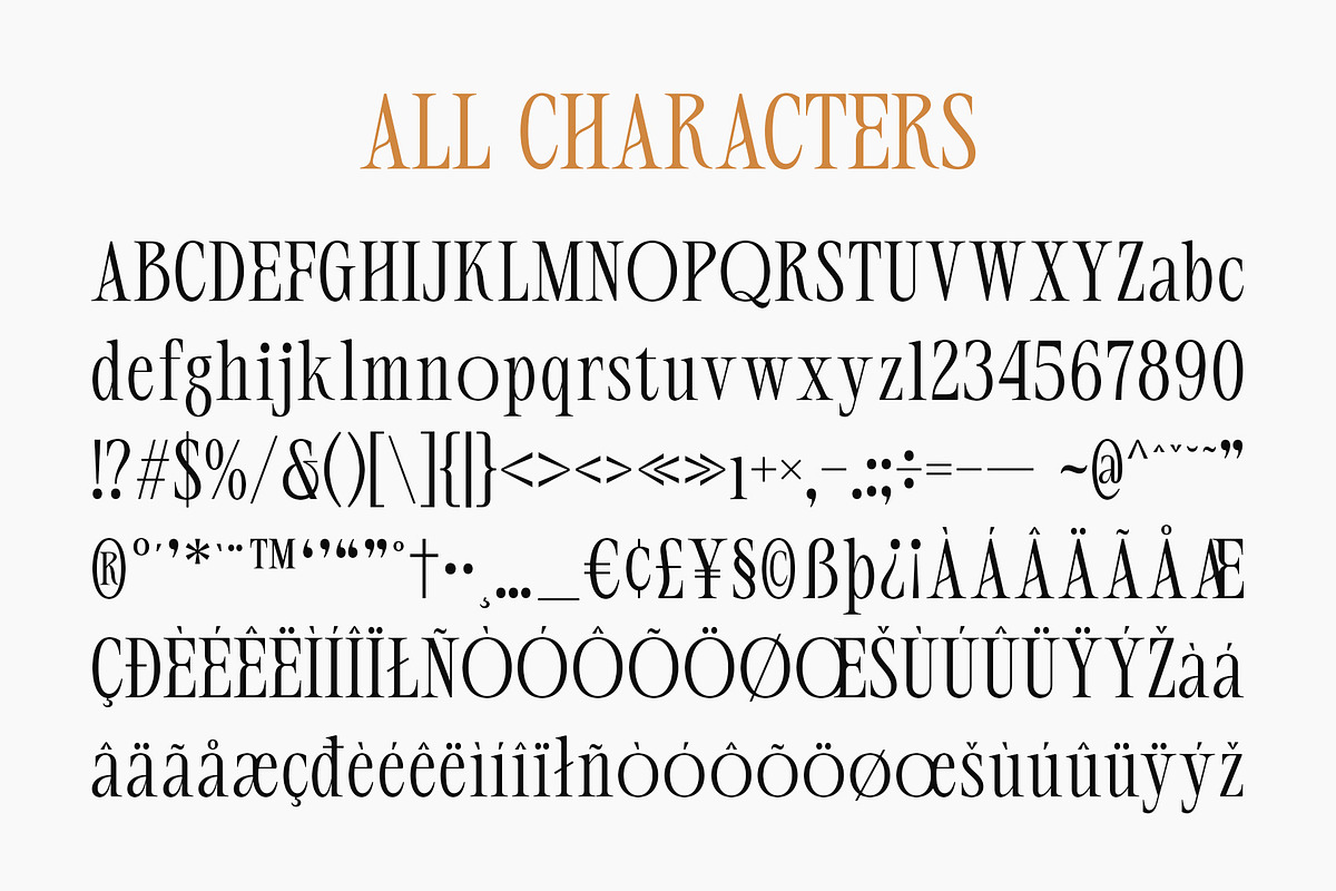 CS Aquire – Condensed Font, a Serif Font by Craft Supply Co. (Photo 8 of 8)