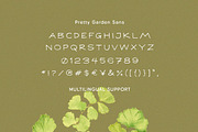 Pretty Garden Font Trio with Doodle, a Font by Letterhend Studio (Thumbnail 10 of 12)