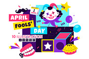 10 April Fools Day Illustration, a Person Illustration by denayunebgt (Thumbnail 1 of 4)