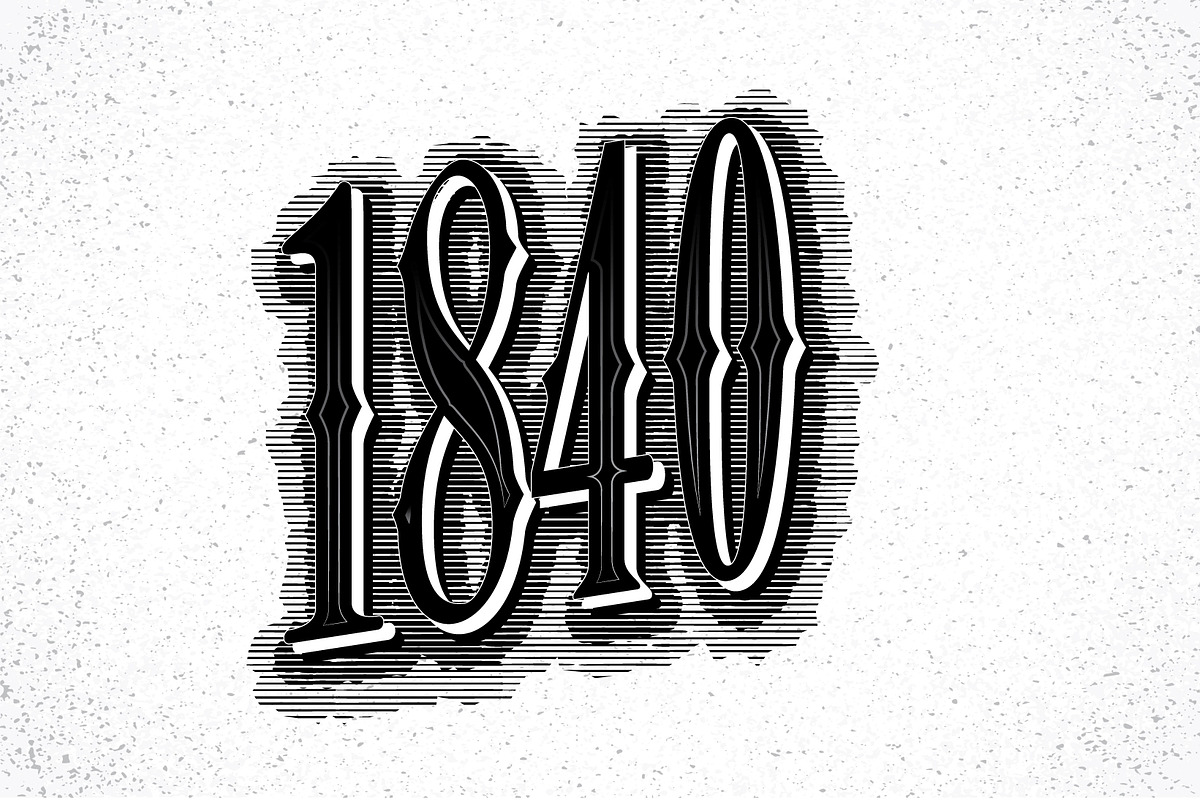 Etch Vintage Graphic Styles, a Layer Style Add-On by Designdell (Photo 5 of 5)