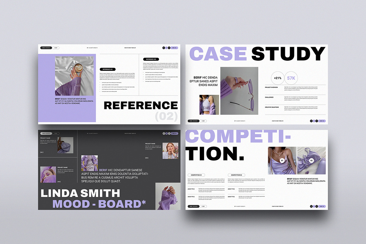 Creative Brief Presentation Template, a Presentation Template by TemplateFolio-Shop (Photo 8 of 11)