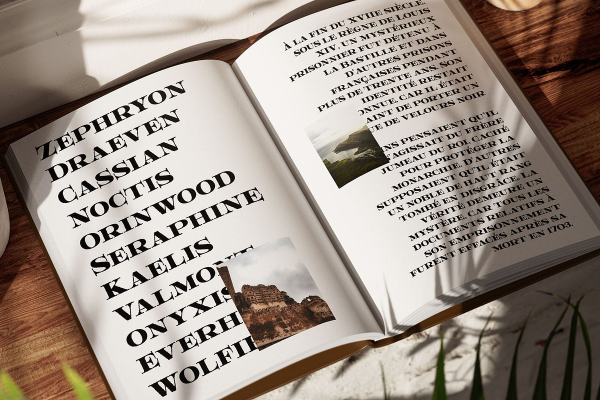 Higery Rough, a Serif Font by Craft Supply Co. (Photo 5 of 8)