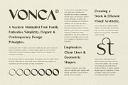 Vonca Font Family, a Sans Serif Font by Asenbayu (Thumbnail 2 of 15)