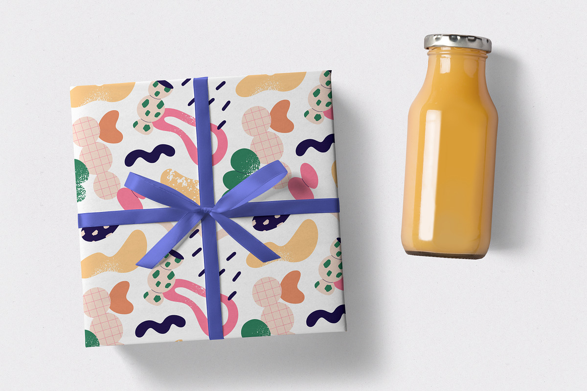 Abstract shape seamless patterns set, a Pattern Graphic by Good Studio (Photo 12 of 14)