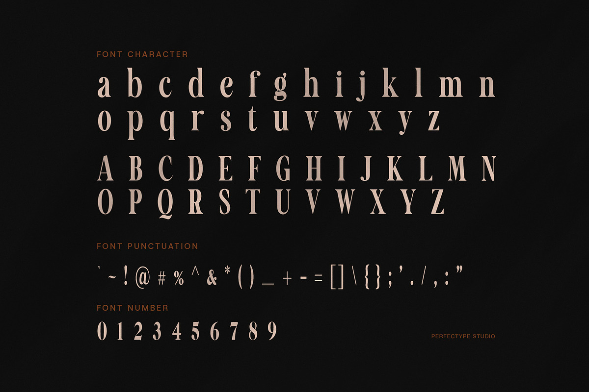 Maglin Elegant Serif Font, a Serif Font by Perfectype (Photo 6 of 8)
