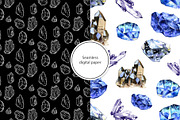Watercolor minerals and gems, an Illustration by NataliMiasStore (Thumbnail 10 of 10)