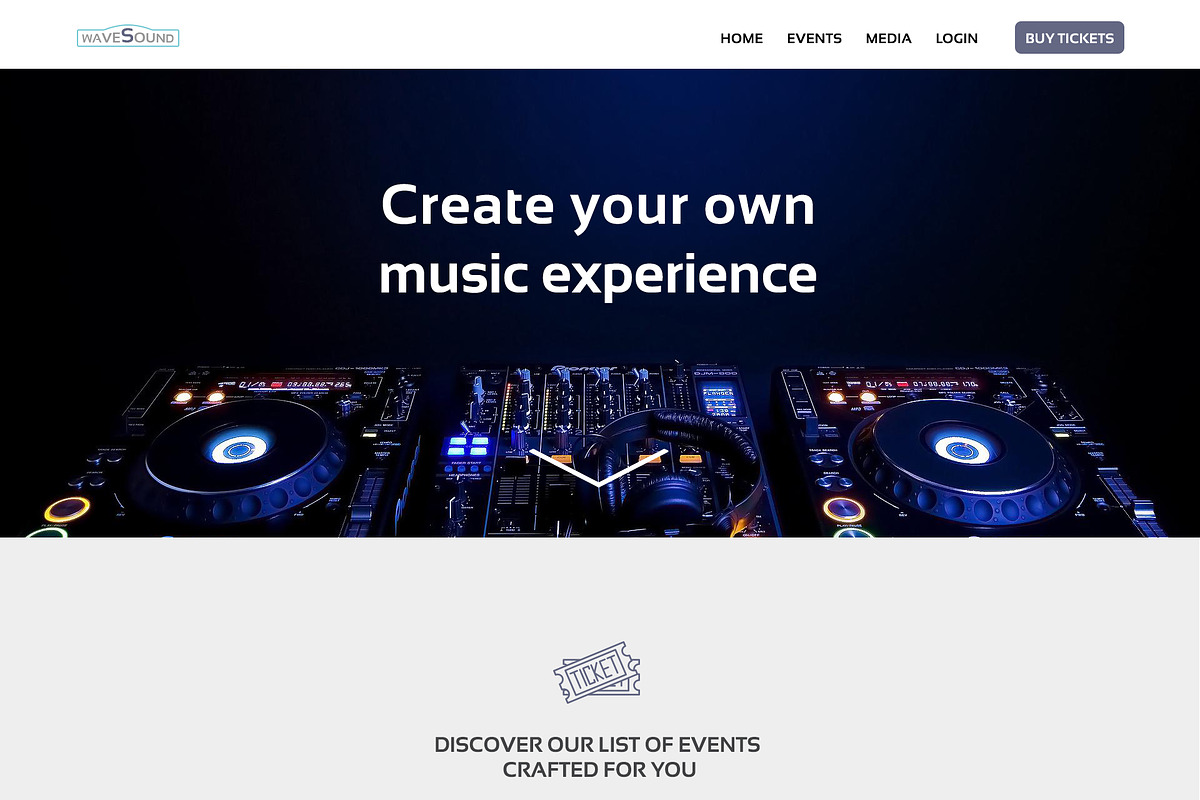 Event Organization PSD Template, a Websites & App Template by W3D Design (Photo 1 of 4)