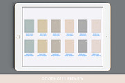 Digital Notebook Goodnotes Covers, a Stationery Template by By Lef Planning (Thumbnail 4 of 5)