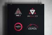 Futuristic logo bundle, a Branding & Logo Template by fortyfive (Thumbnail 4 of 10)