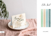 CALM LAND | Watercolor backgrounds, a Texture Graphic by SweetRenieDesigns (Thumbnail 2 of 8)