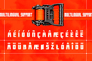 Impact Strike, a Blackletter Font by Rahagita Studio (Thumbnail 9 of 12)