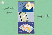 Little Ducky Action Poses PNGClipart, a Decorative Illustration by Annyillustration (Thumbnail 5 of 5)