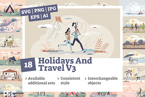 18 Holidays And Travel V3 Concepts
