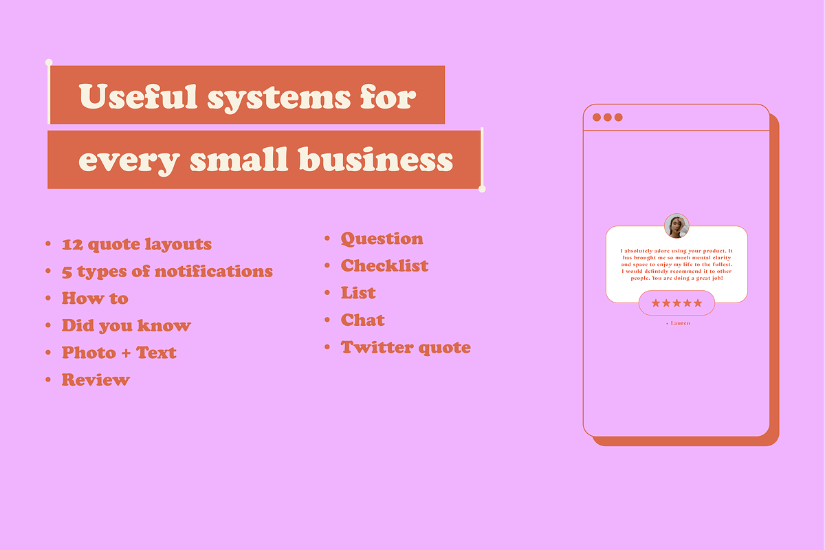 RETRICA Instagram Graphics & Systems, a Social Media Template by Luna Studio (Photo 2 of 8)