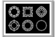 Set of decorative frames Elegant, a Decorative Illustration by RODINA (Thumbnail 3 of 3)