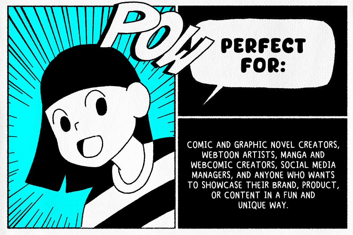 Comic Toolkit, a Social Media Template by Iris Atelier (Photo 9 of 9)