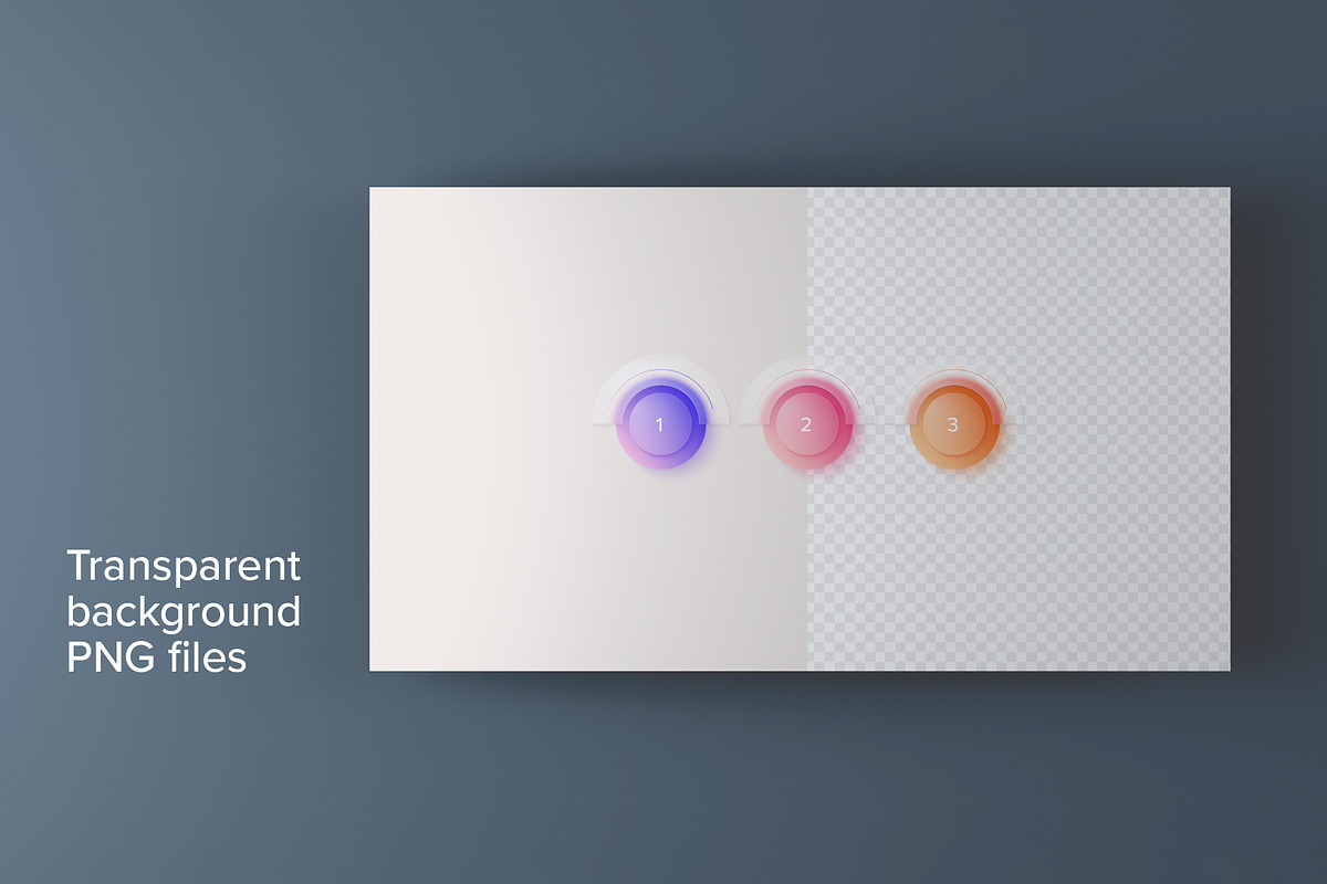 Infoglass - Infographic Elements, a Presentation Template by Grafvish (Photo 4 of 7)