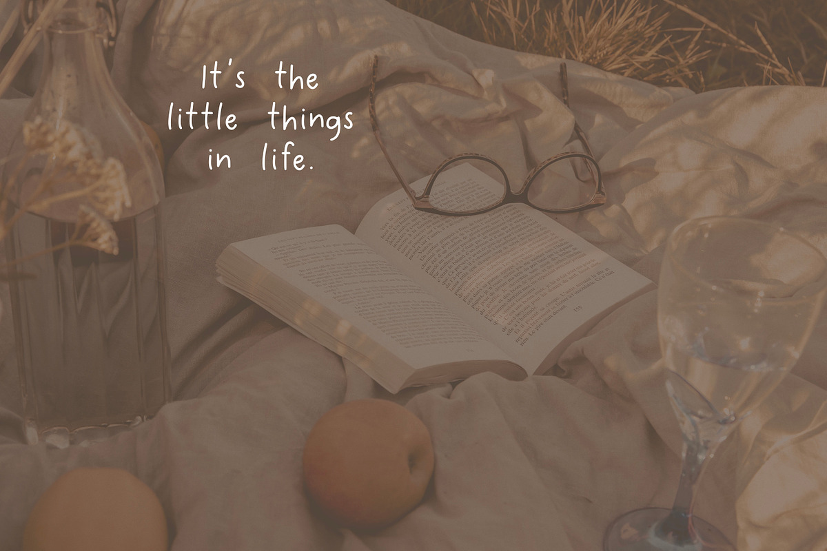 Little Bird Handwritten Font, a Sans Serif Font by The Creative Bix (Photo 3 of 7)