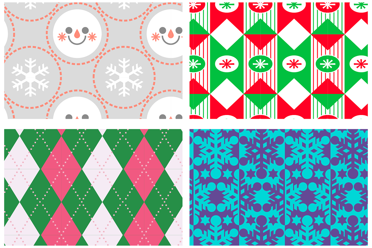 Holiday Fever - 24 Patterns!, a Pattern Graphic by fontalicious (Photo 4 of 8)