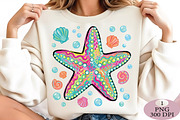 Preppy Starfish Coquette Png, an Illustration by Daily.Designs (Thumbnail 2 of 5)