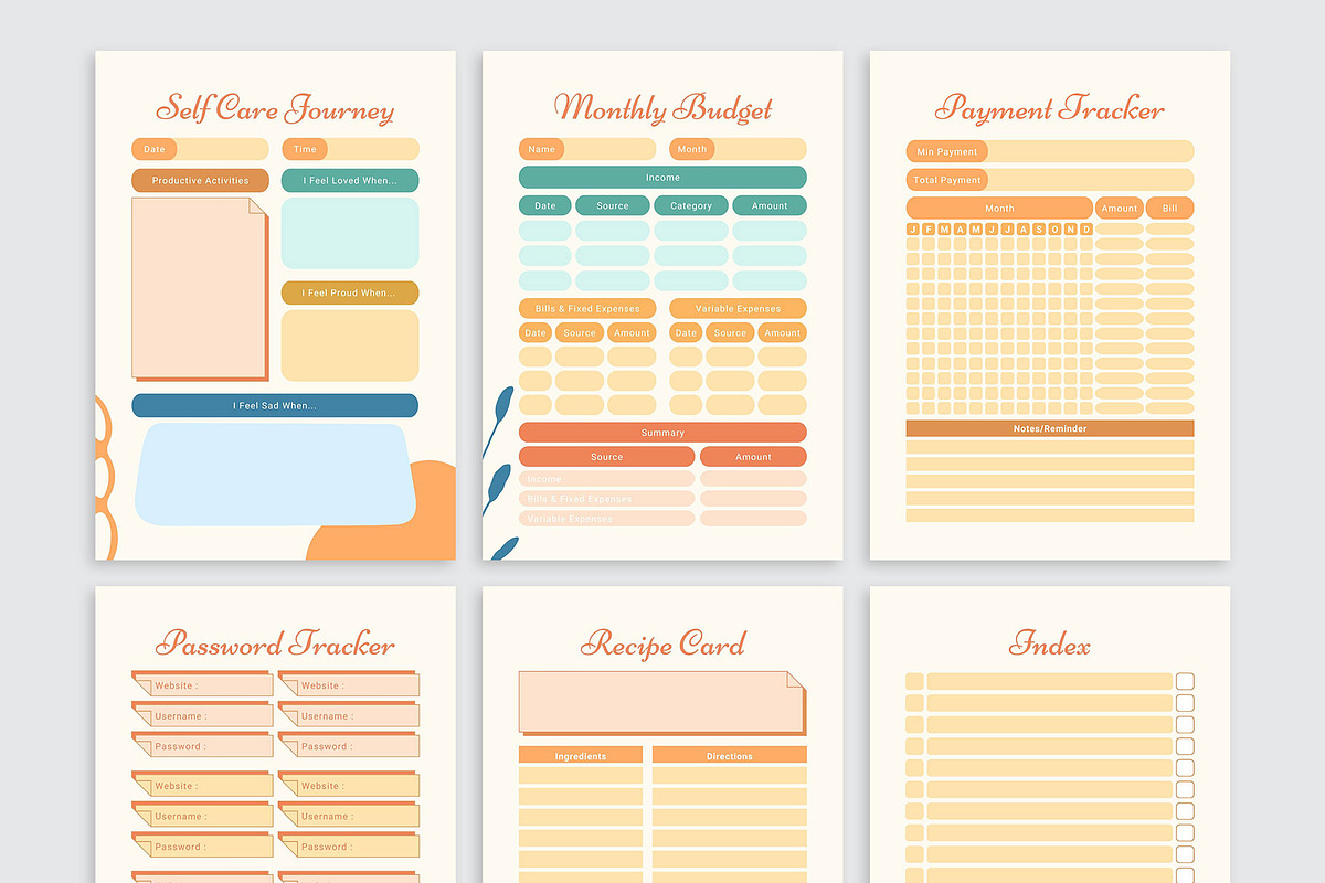 Ultimate Canva Planner, a Stationery Template by MNT-Creator (Photo 3 of 6)