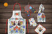 Folk vector set, a Pattern Graphic by Julycolor (Thumbnail 2 of 3)