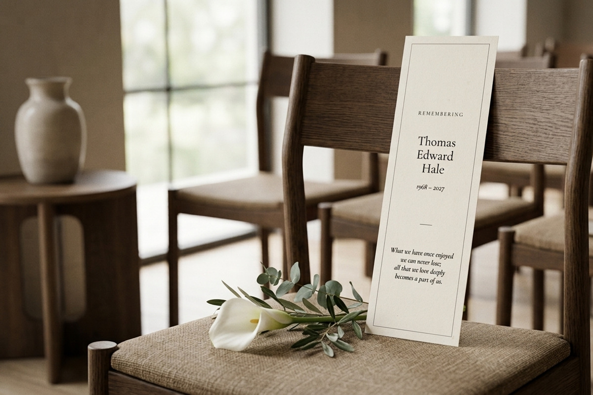 Memorial Stationery 100 Templates V2, an Invitation Template by pawellpi (Photo 63 of 90)