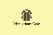 Mysterious Gate Logo, a Branding & Logo Template by ashenterprise (Thumbnail 1 of 2)
