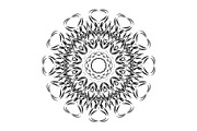 Ornamental Black White Mandala Pack, a Decorative Illustration by NJ Himel (Thumbnail 68 of 103)
