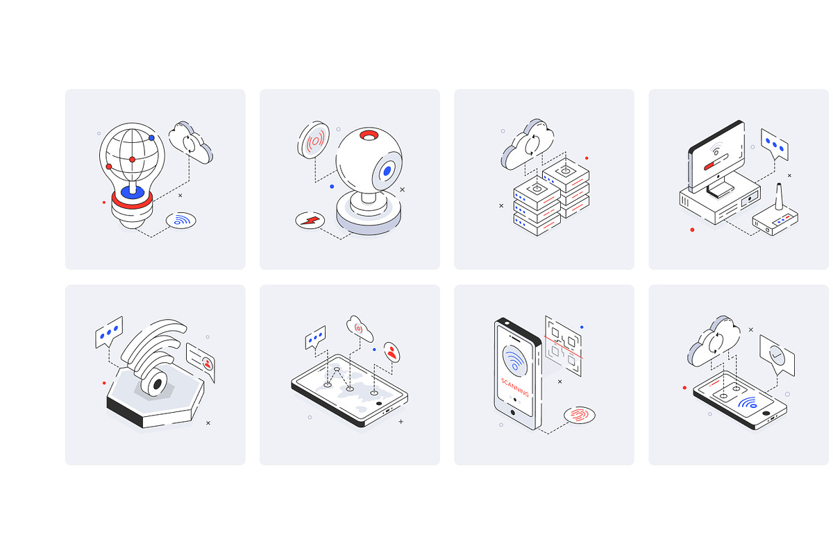 Animated Internet Icons, a Duotone Icon by Vectors Market (Photo 6 of 7)