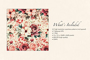 Pretty Floral Surface Pattern, a Pattern Graphic by Quinn Lane Designs (Thumbnail 2 of 5)