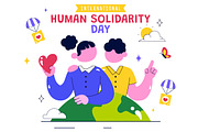 10 Human Solidarity Day, a Person Illustration by denayunebgt (Thumbnail 4 of 4)