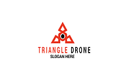 Triangle Drone Logo, a Branding & Logo Template by erikadesign (Thumbnail 2 of 3)