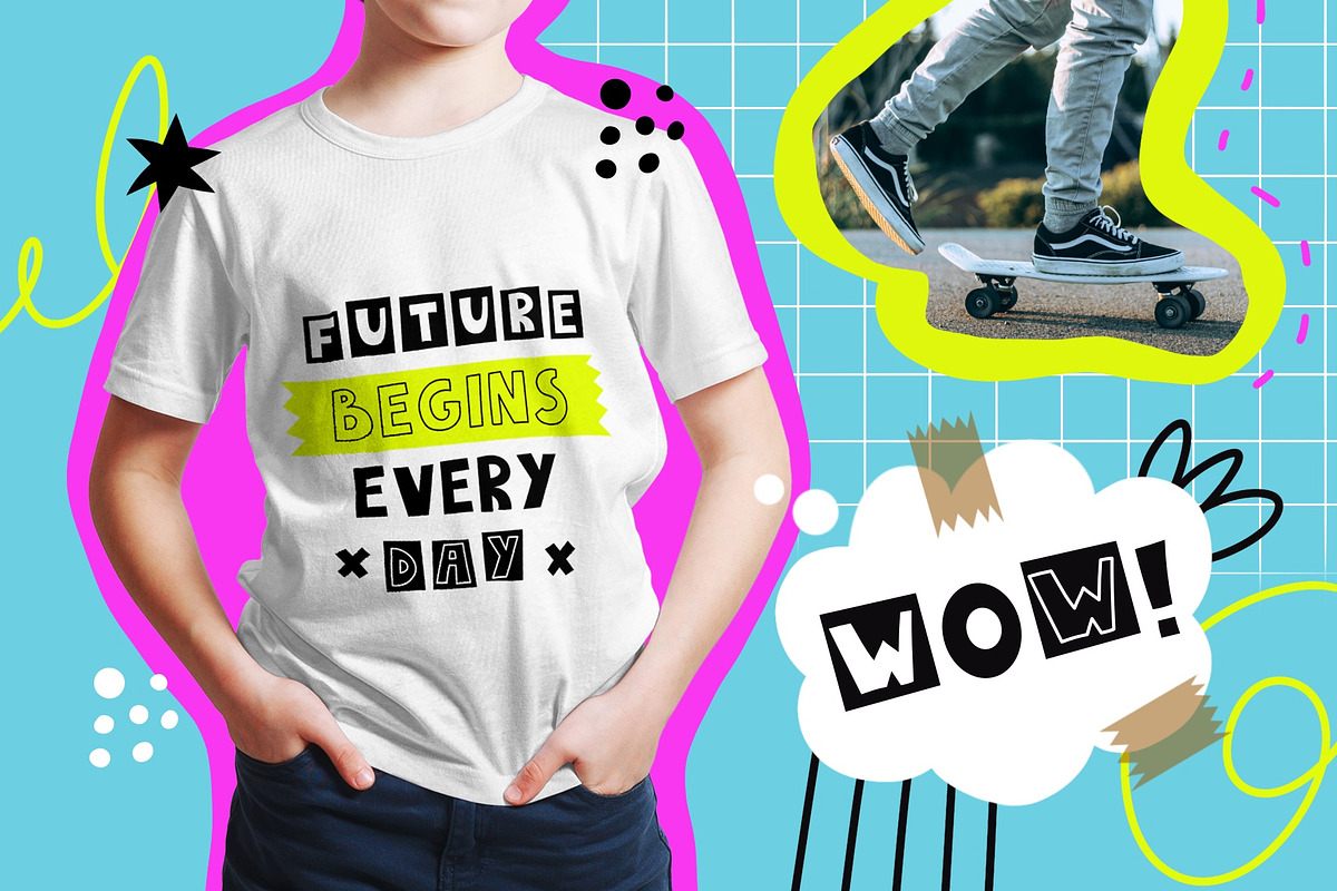 LetterGame - Kids font family, a Script Font by JuliyArt (Photo 4 of 12)