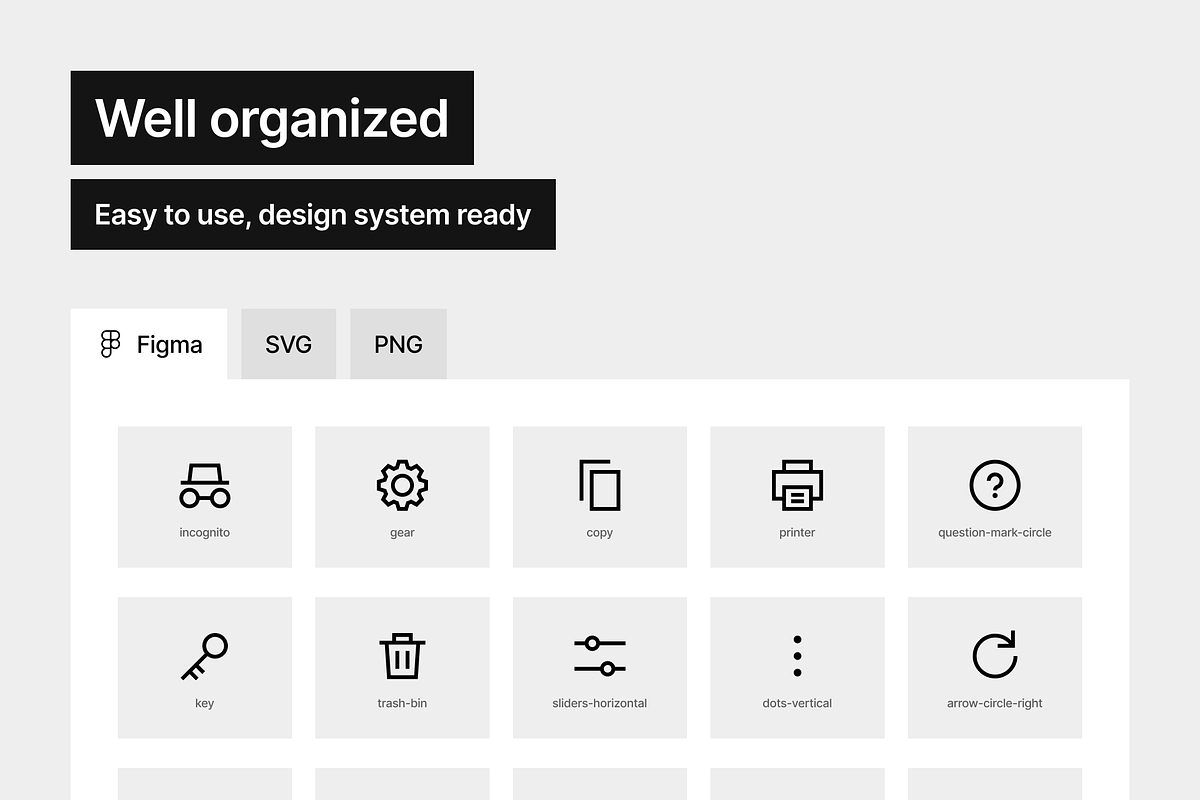 Browser UI Medium - 30 icons, an Outline Icon by Pictomate (Photo 6 of 7)