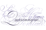 Indenture English Penman, a Script Font by Intellecta Design (Thumbnail 2 of 5)