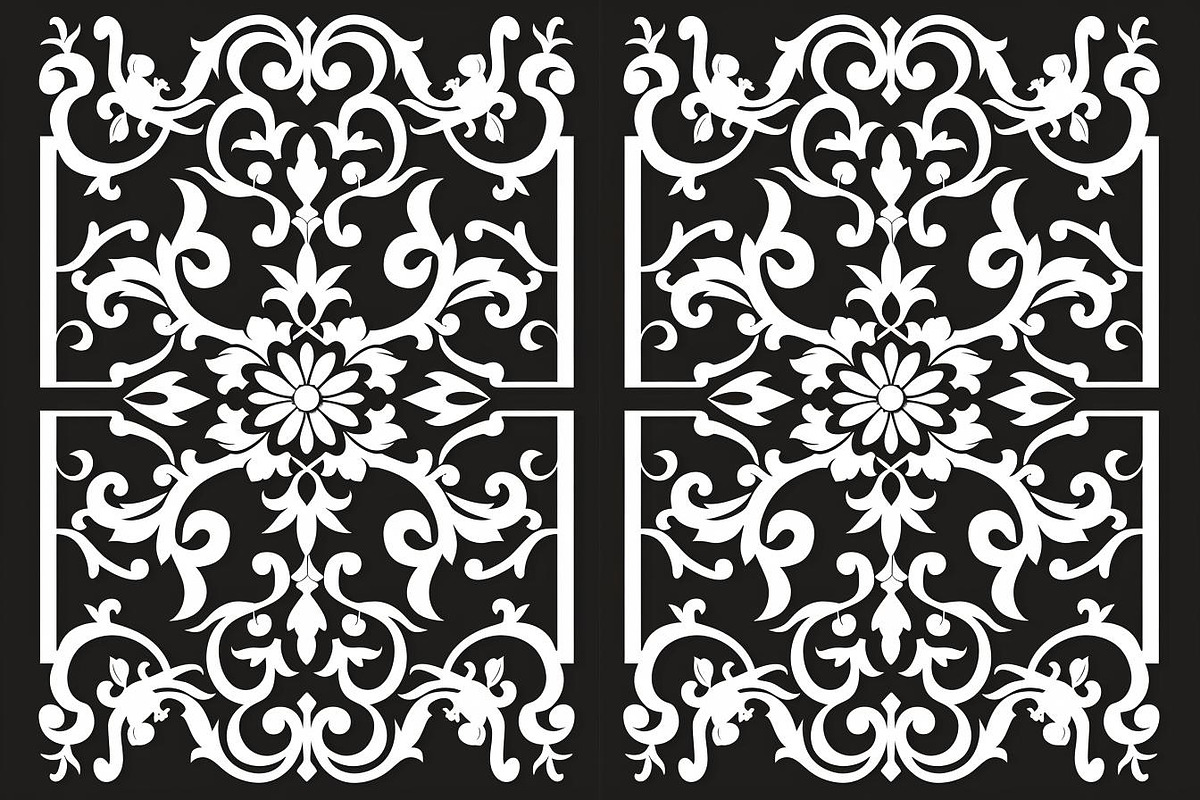 Decorative Laser Cut Vector Pack, an Illustration by hafijul (Photo 9 of 9)