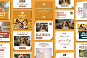 Pet Shop Social Media Post Canva, a Social Media Template by BoontenStudio (Thumbnail 3 of 7)