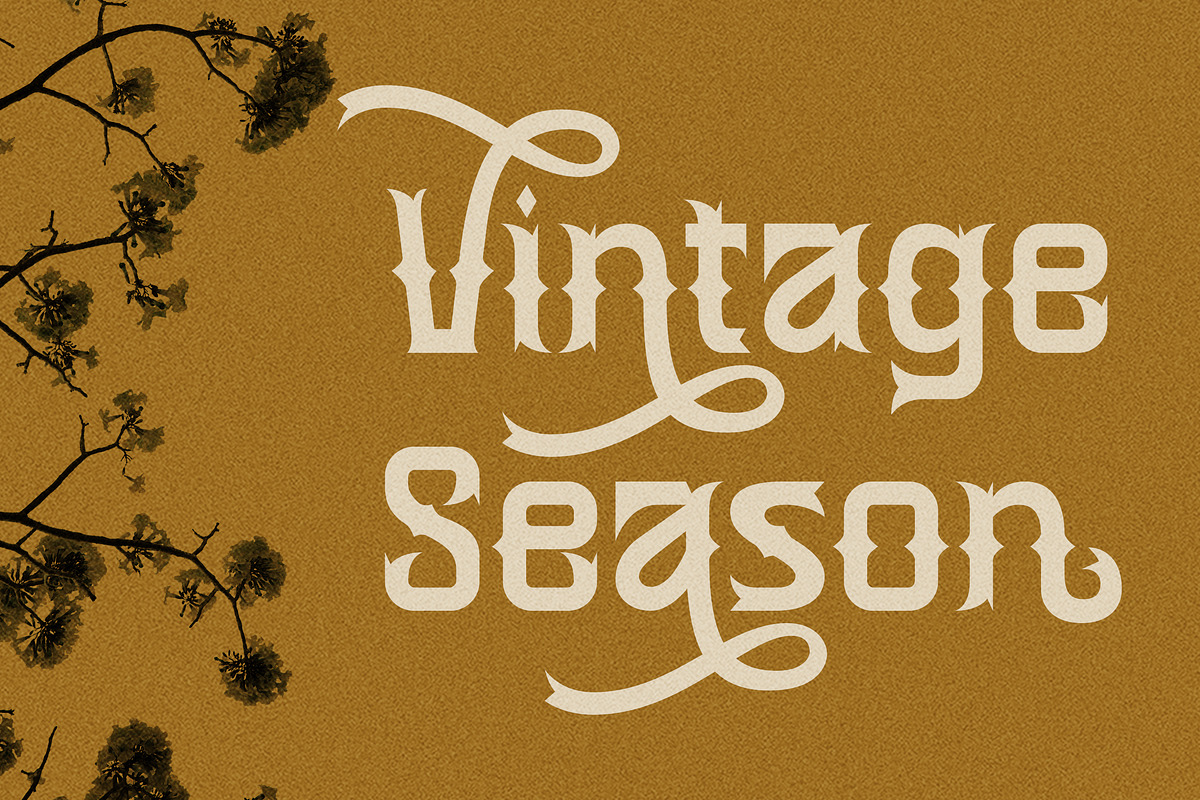 Cidurian, a Blackletter Font by HATFSTUDIO (Photo 4 of 9)