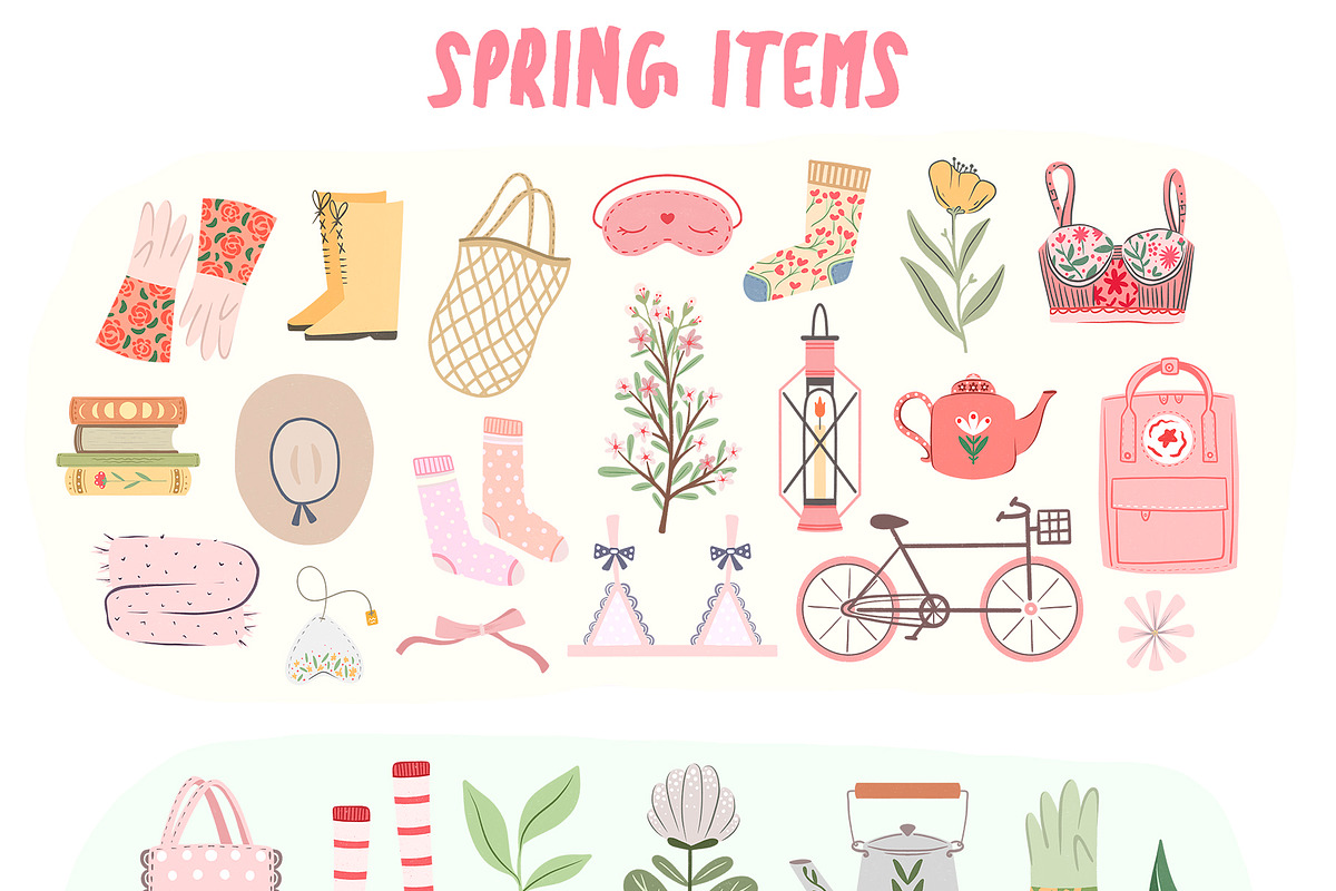 Hello Spring, an Object Illustration by Alina Sh (Photo 2 of 8)