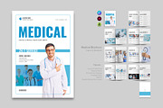 Medical Brochure Template, a Brochure Template by ElvinPrint (Thumbnail 1 of 8)