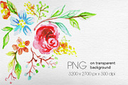Set of watercolor flowers, a Decorative Illustration by ARSCOR (Thumbnail 11 of 11)