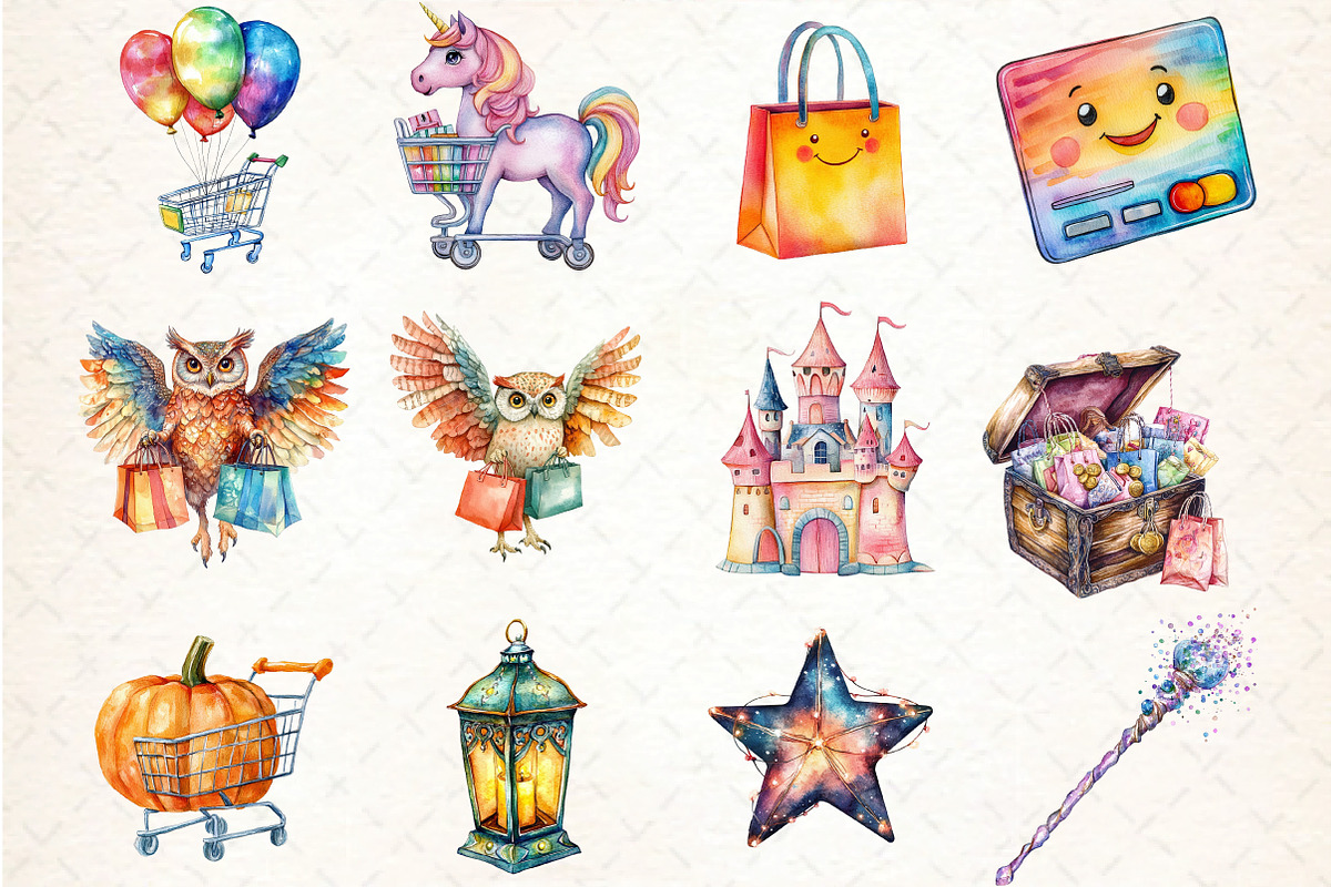 Quirky Black Friday Clipart, an Illustration by DreamCafeArt (Photo 4 of 4)