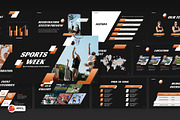 Sport Week Multipurpose PowerPoint, a Presentation Template by Loin Studio (Thumbnail 1 of 4)