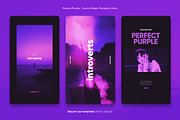 Perfect Purple Social Media Kit, a Social Media Template by September 5th (Thumbnail 4 of 11)