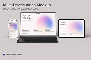 Multi-Device Video Mockup AE, a Templates & Theme by Eka Restu D. Putra